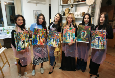 Уроки ИЗО, рисование в Алматы - художественная студия